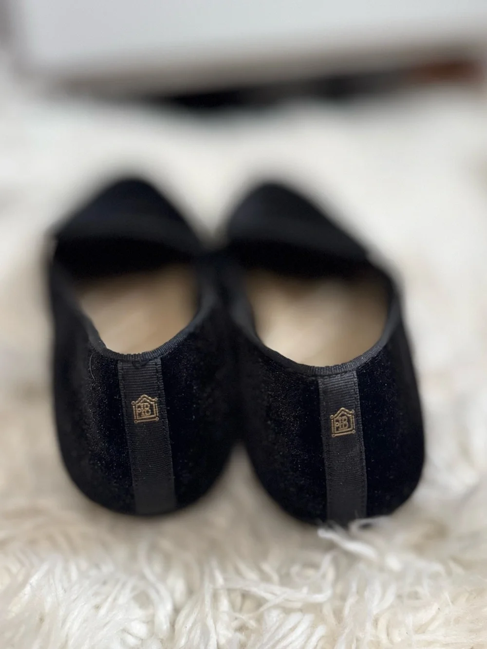 Birdies THE STARLING Black Velvet Loafers 8.5